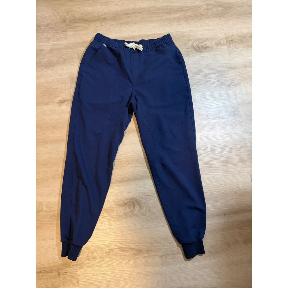 FIGS Tansen Jogger Scrub Pants Mens L Navy Blue MXXSW2004 Medical Uniform Jogger